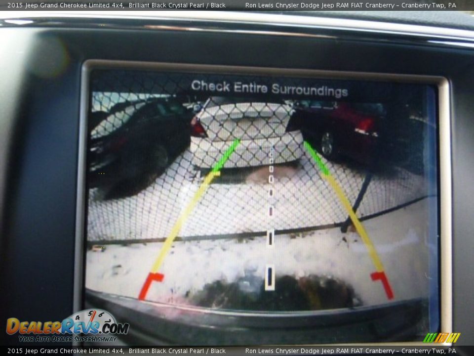 2015 Jeep Grand Cherokee Limited 4x4 Brilliant Black Crystal Pearl / Black Photo #16