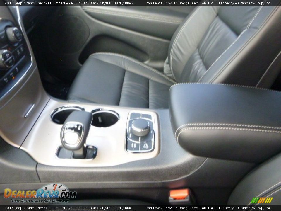 2015 Jeep Grand Cherokee Limited 4x4 Brilliant Black Crystal Pearl / Black Photo #19