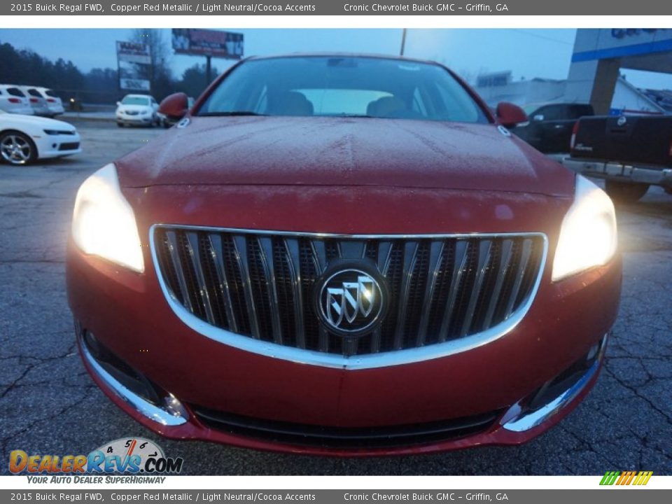2015 Buick Regal FWD Copper Red Metallic / Light Neutral/Cocoa Accents Photo #2