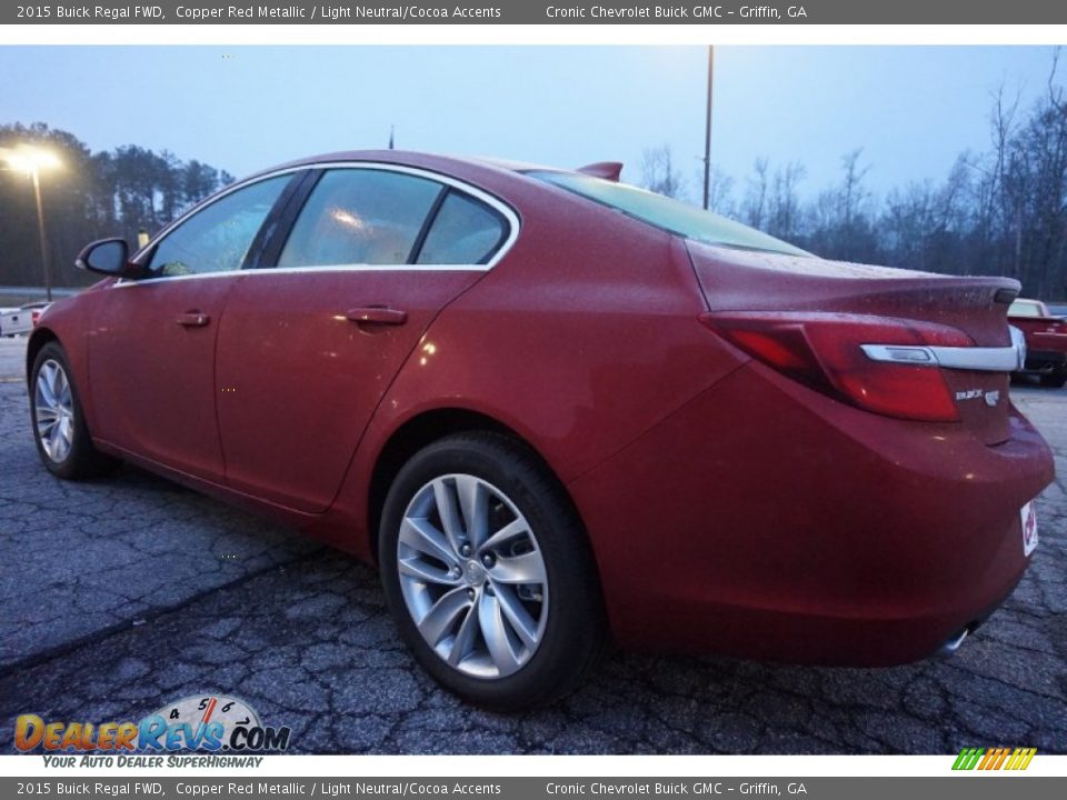 2015 Buick Regal FWD Copper Red Metallic / Light Neutral/Cocoa Accents Photo #5