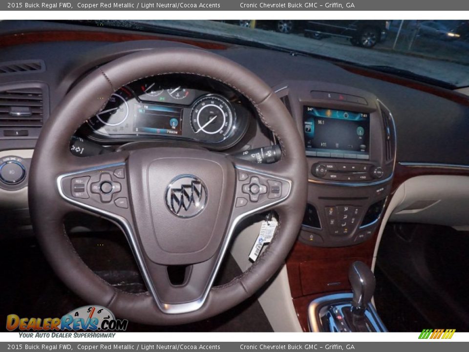 2015 Buick Regal FWD Copper Red Metallic / Light Neutral/Cocoa Accents Photo #10