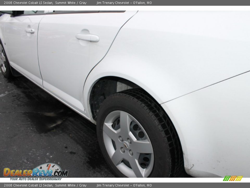 2008 Chevrolet Cobalt LS Sedan Summit White / Gray Photo #4