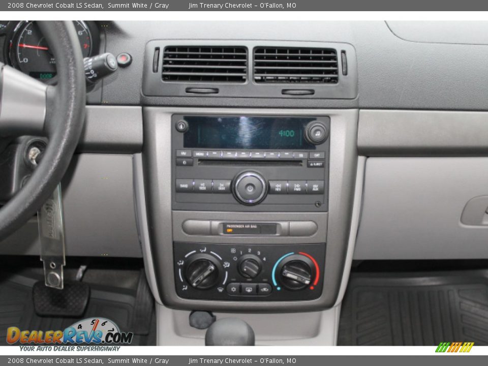 2008 Chevrolet Cobalt LS Sedan Summit White / Gray Photo #12