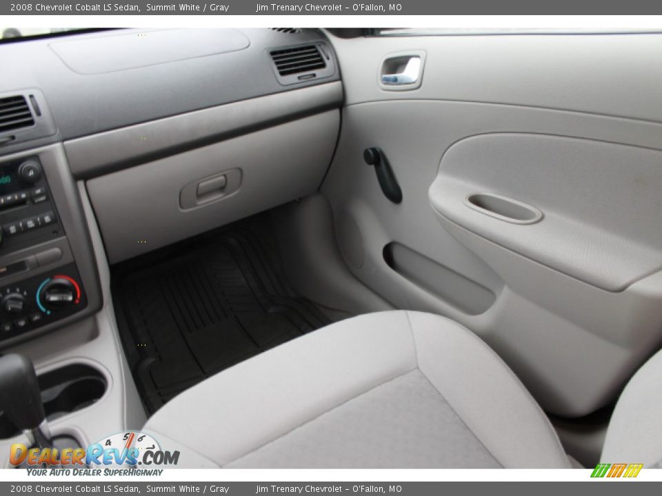 2008 Chevrolet Cobalt LS Sedan Summit White / Gray Photo #13
