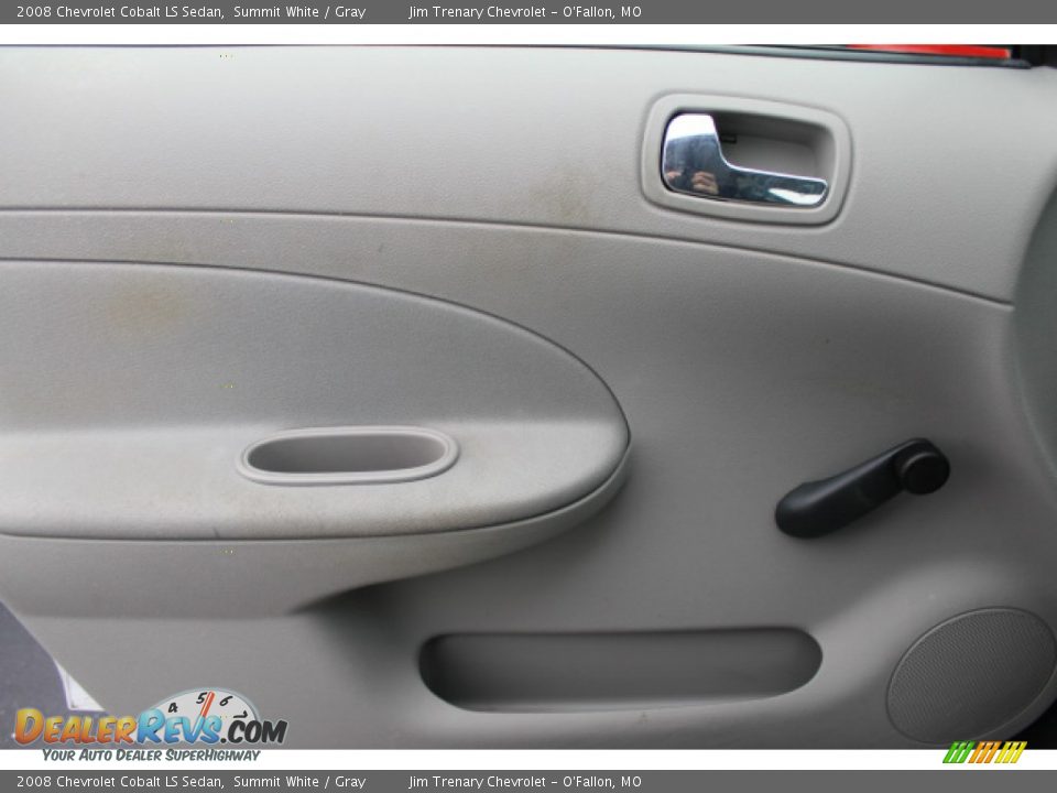 2008 Chevrolet Cobalt LS Sedan Summit White / Gray Photo #15