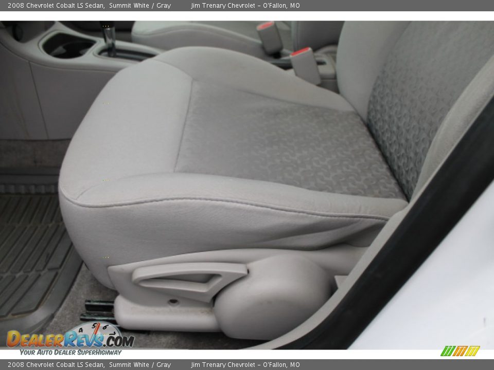 2008 Chevrolet Cobalt LS Sedan Summit White / Gray Photo #16