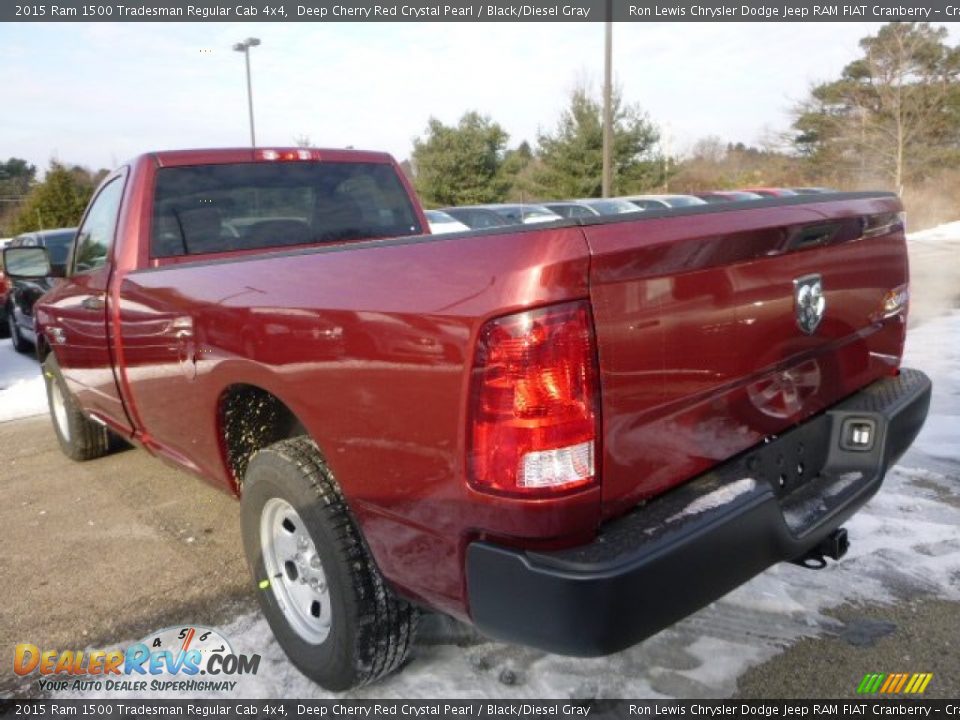 Deep Cherry Red Crystal Pearl 2015 Ram 1500 Tradesman Regular Cab 4x4 Photo #4