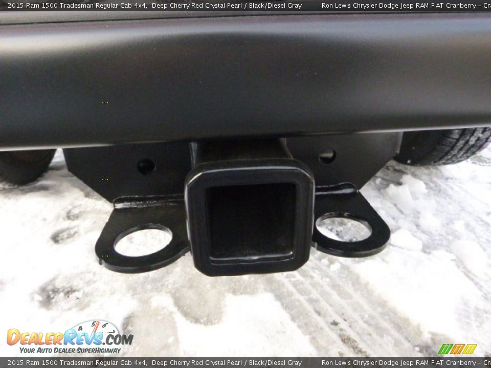 2015 Ram 1500 Tradesman Regular Cab 4x4 Deep Cherry Red Crystal Pearl / Black/Diesel Gray Photo #6
