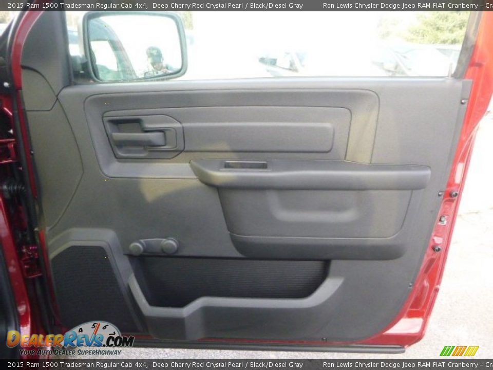 Door Panel of 2015 Ram 1500 Tradesman Regular Cab 4x4 Photo #11