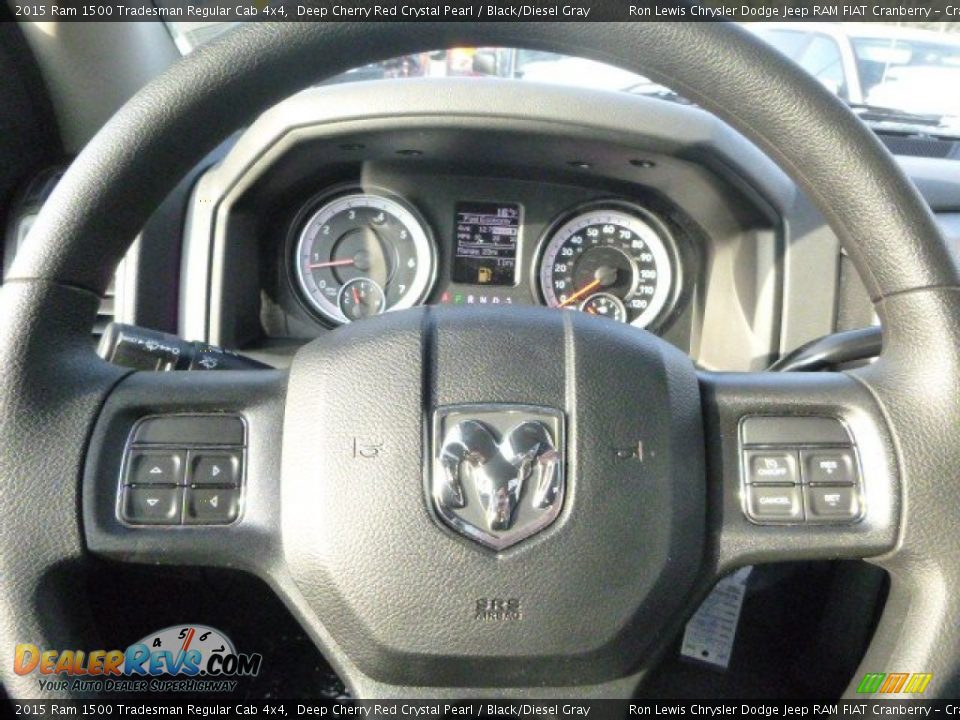 2015 Ram 1500 Tradesman Regular Cab 4x4 Steering Wheel Photo #17