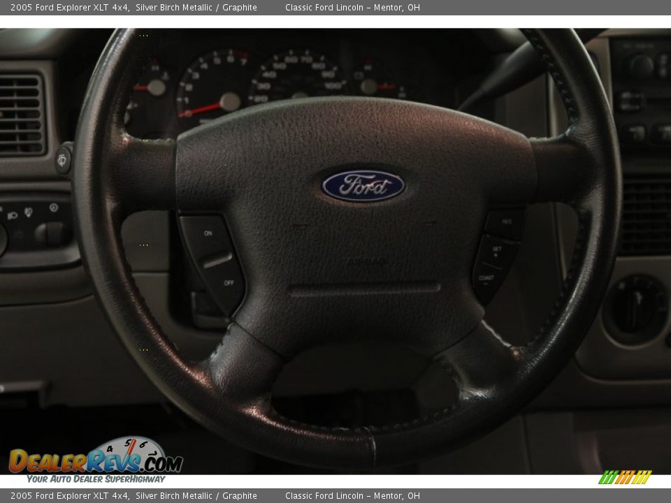 2005 Ford Explorer XLT 4x4 Silver Birch Metallic / Graphite Photo #6