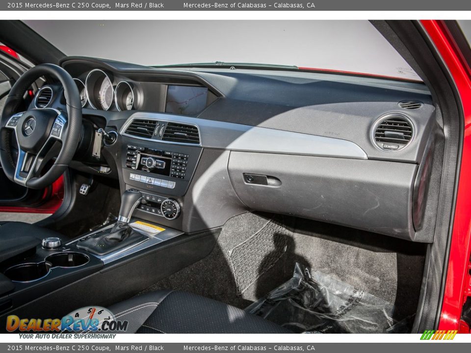 2015 Mercedes-Benz C 250 Coupe Mars Red / Black Photo #8