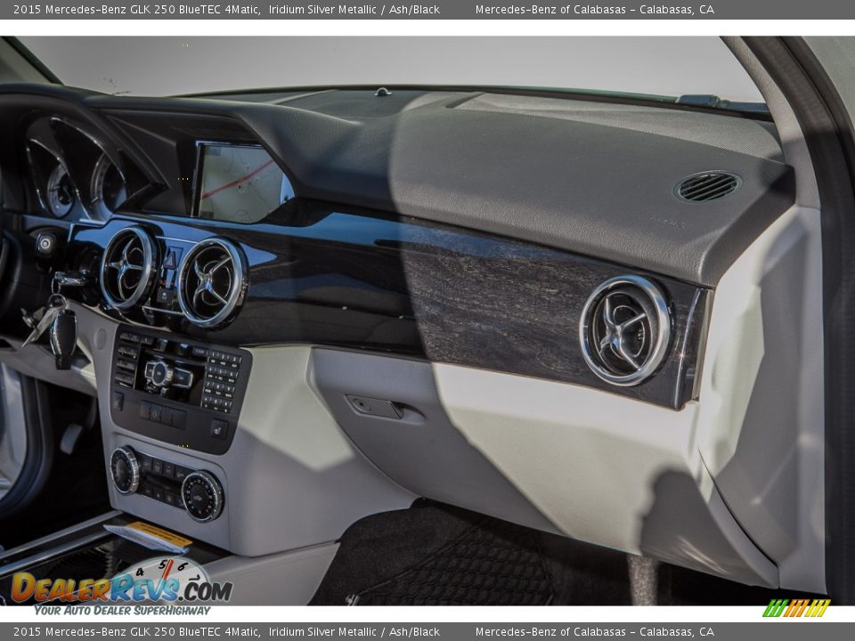 2015 Mercedes-Benz GLK 250 BlueTEC 4Matic Iridium Silver Metallic / Ash/Black Photo #8