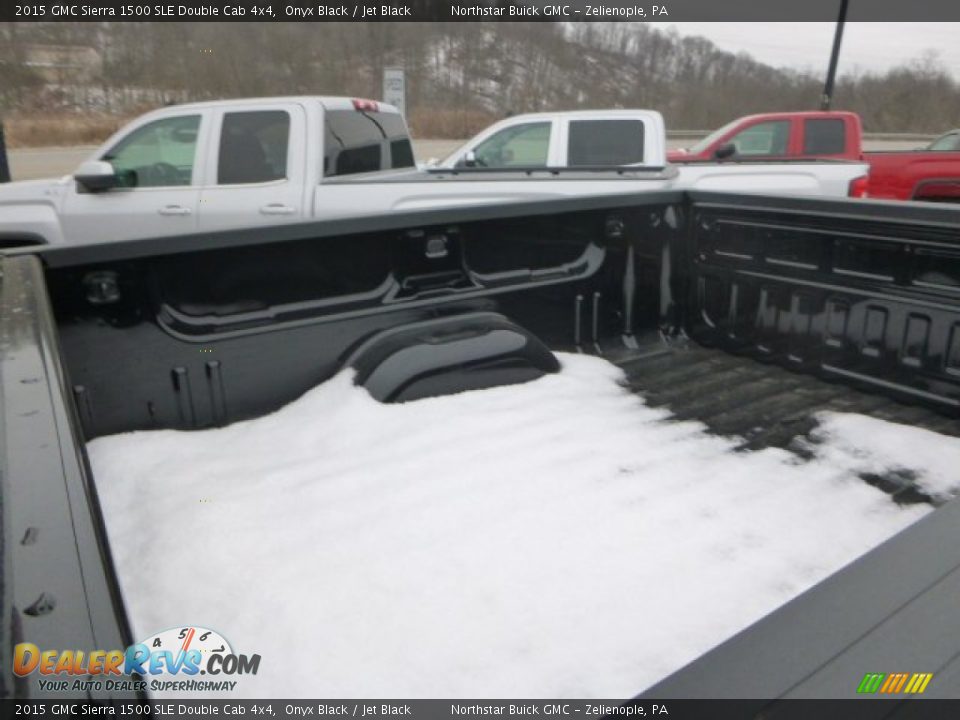 2015 GMC Sierra 1500 SLE Double Cab 4x4 Onyx Black / Jet Black Photo #2