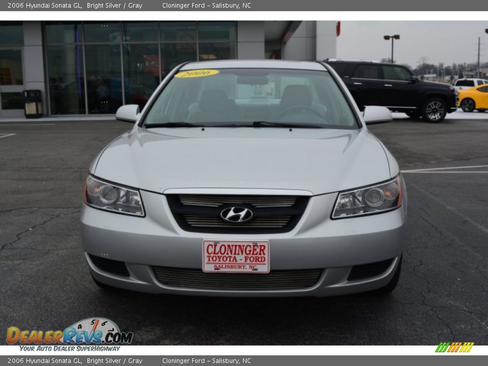 2006 Hyundai Sonata GL Bright Silver / Gray Photo #26