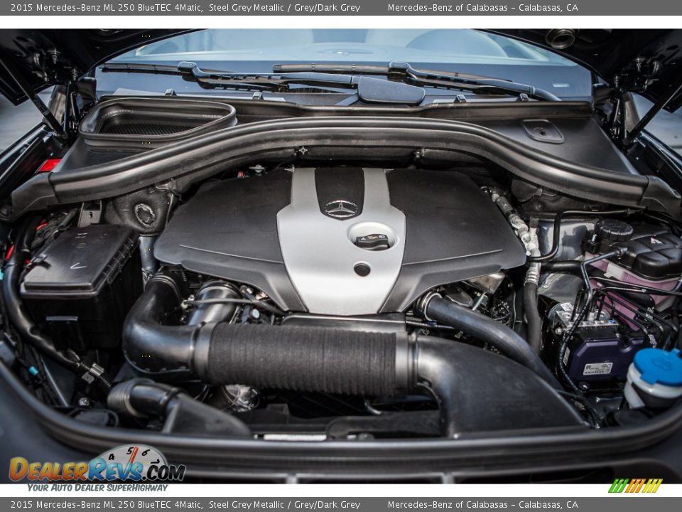 2015 Mercedes-Benz ML 250 BlueTEC 4Matic 2.1 Liter Twin-Turbocharged BlueTEC Diesel DOHC 16-Valve 4 Cylinder Engine Photo #9