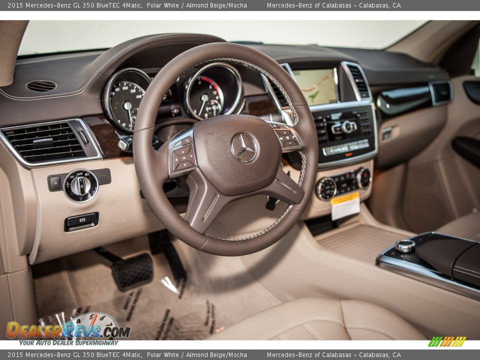 Almond Beige/Mocha Interior - 2015 Mercedes-Benz GL 350 BlueTEC 4Matic Photo #5