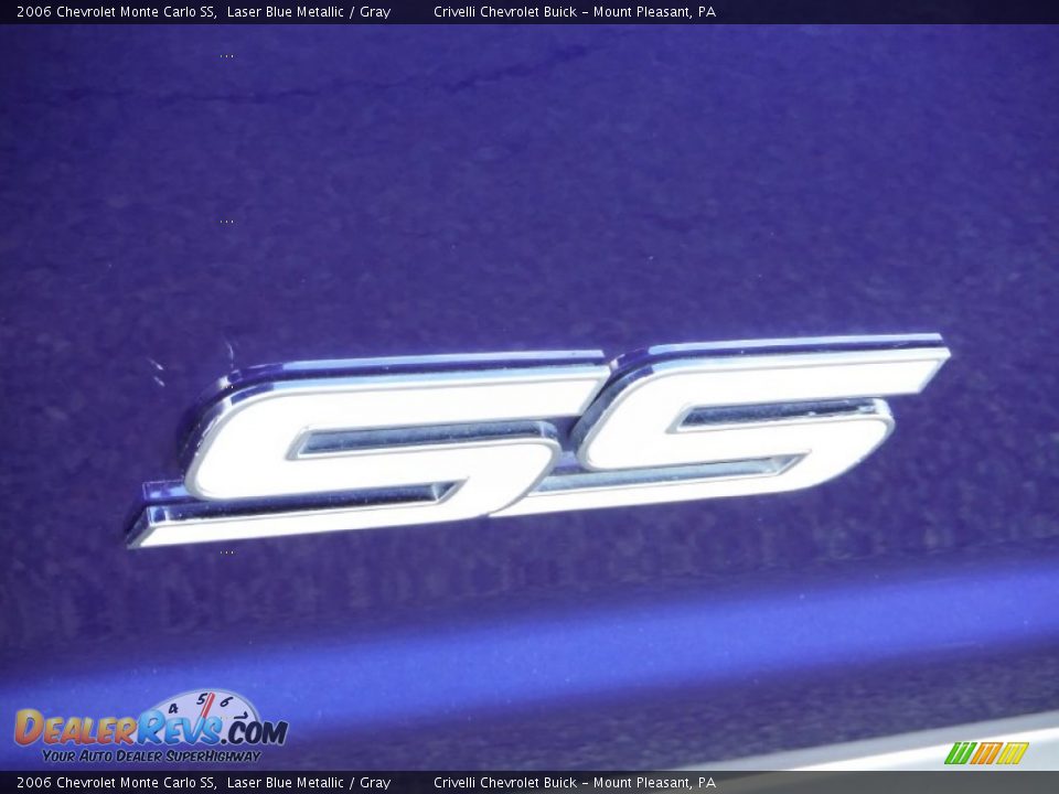 2006 Chevrolet Monte Carlo SS Laser Blue Metallic / Gray Photo #4