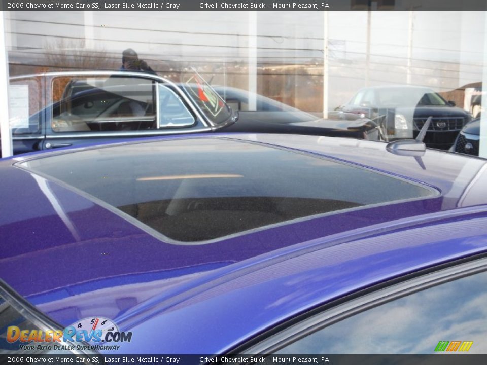 2006 Chevrolet Monte Carlo SS Laser Blue Metallic / Gray Photo #5