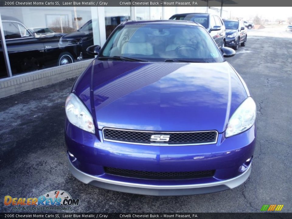 2006 Chevrolet Monte Carlo SS Laser Blue Metallic / Gray Photo #6