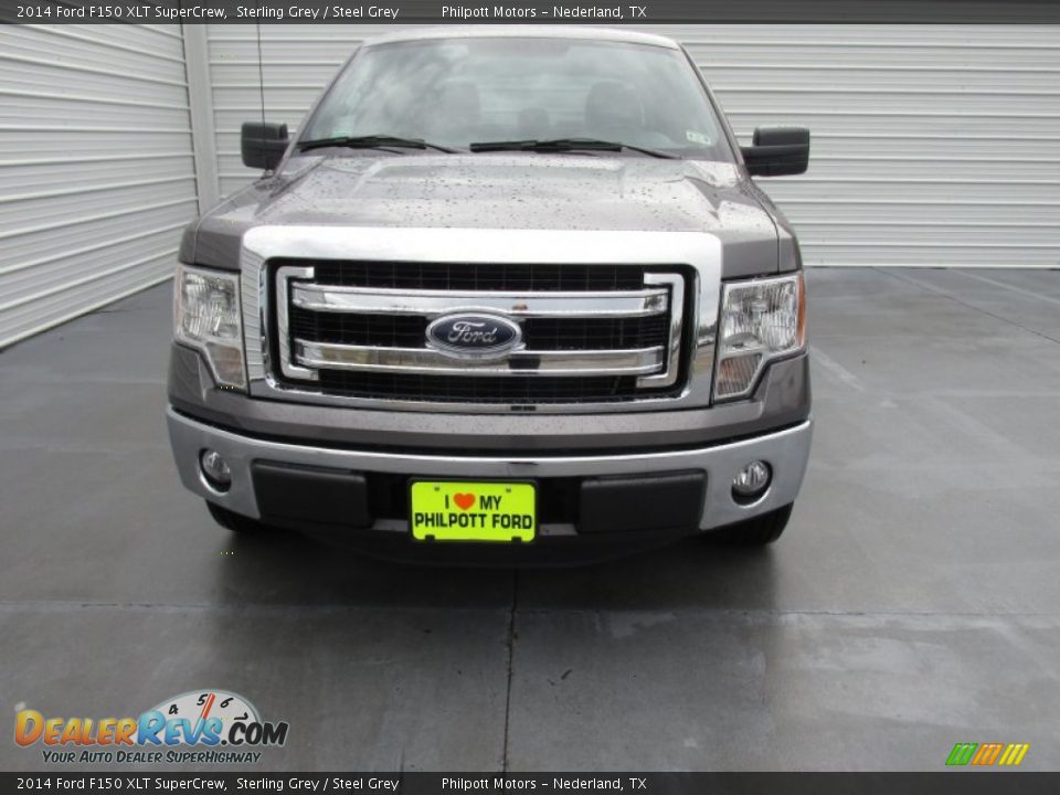 2014 Ford F150 XLT SuperCrew Sterling Grey / Steel Grey Photo #5