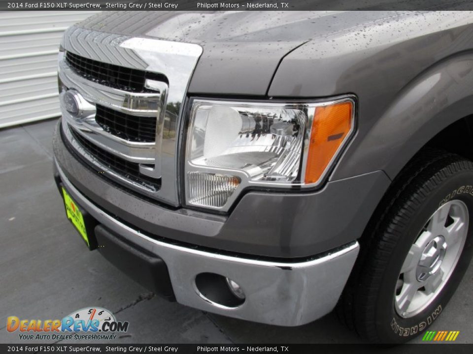 2014 Ford F150 XLT SuperCrew Sterling Grey / Steel Grey Photo #7