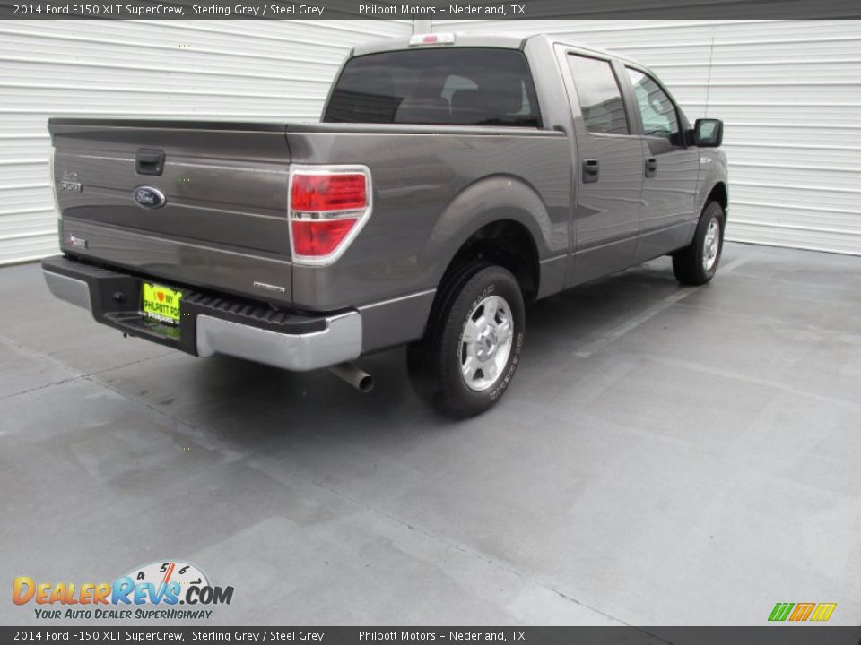 2014 Ford F150 XLT SuperCrew Sterling Grey / Steel Grey Photo #9