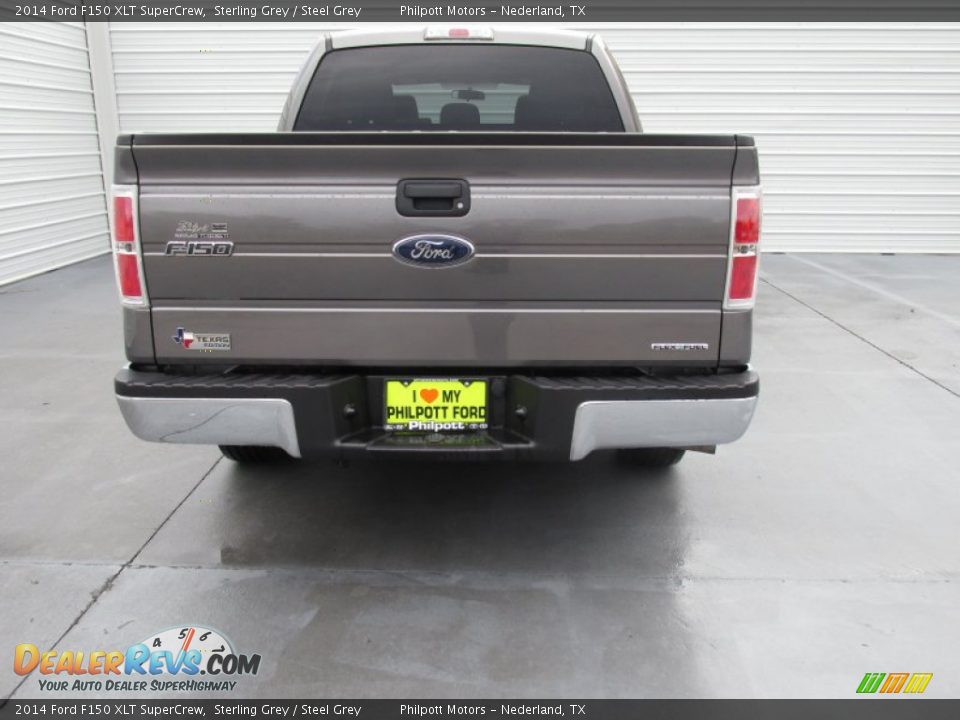 2014 Ford F150 XLT SuperCrew Sterling Grey / Steel Grey Photo #10