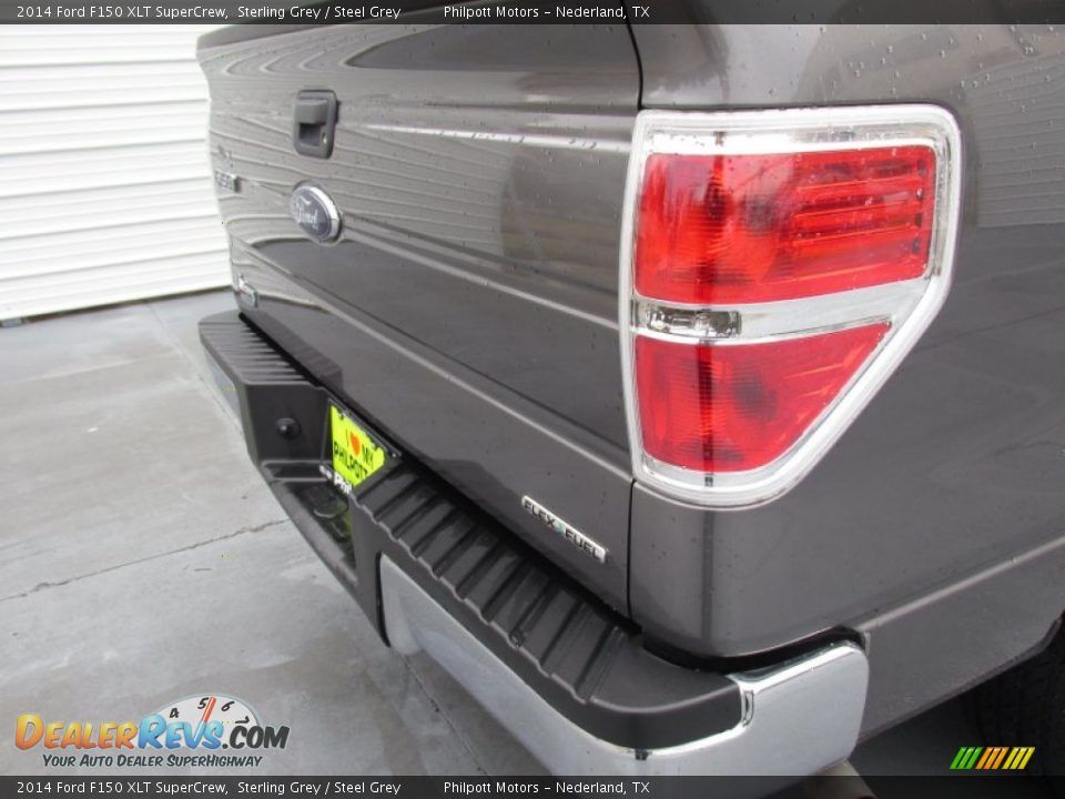 2014 Ford F150 XLT SuperCrew Sterling Grey / Steel Grey Photo #12