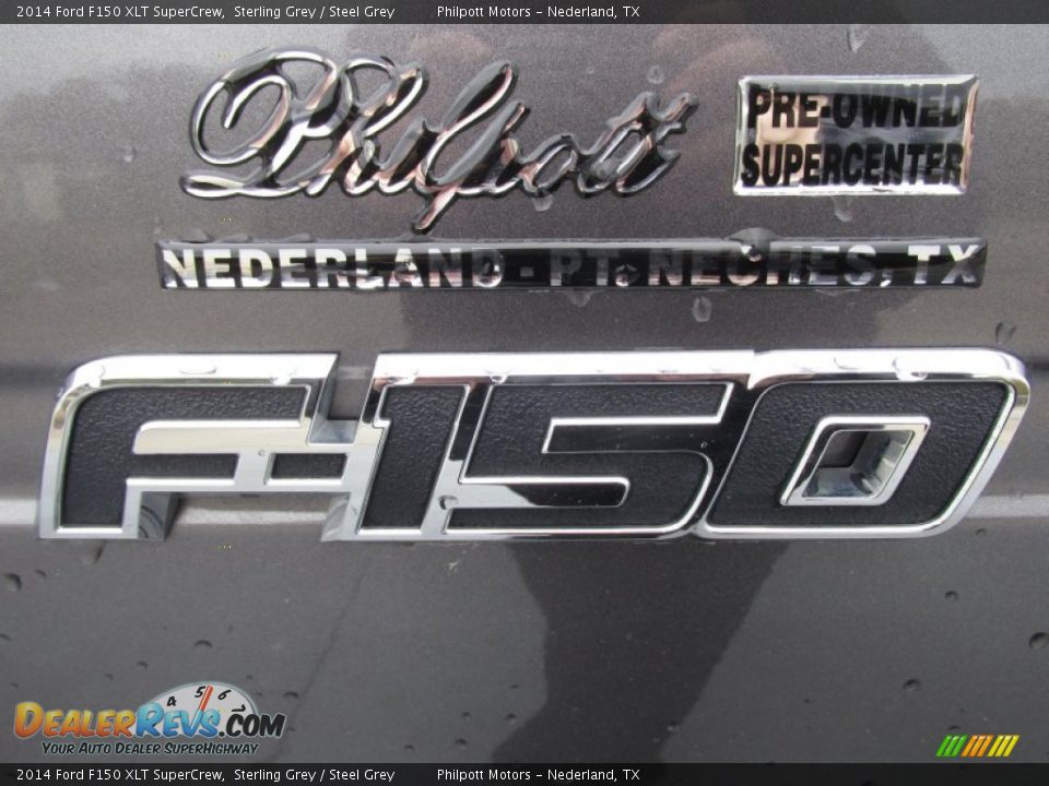 2014 Ford F150 XLT SuperCrew Sterling Grey / Steel Grey Photo #16