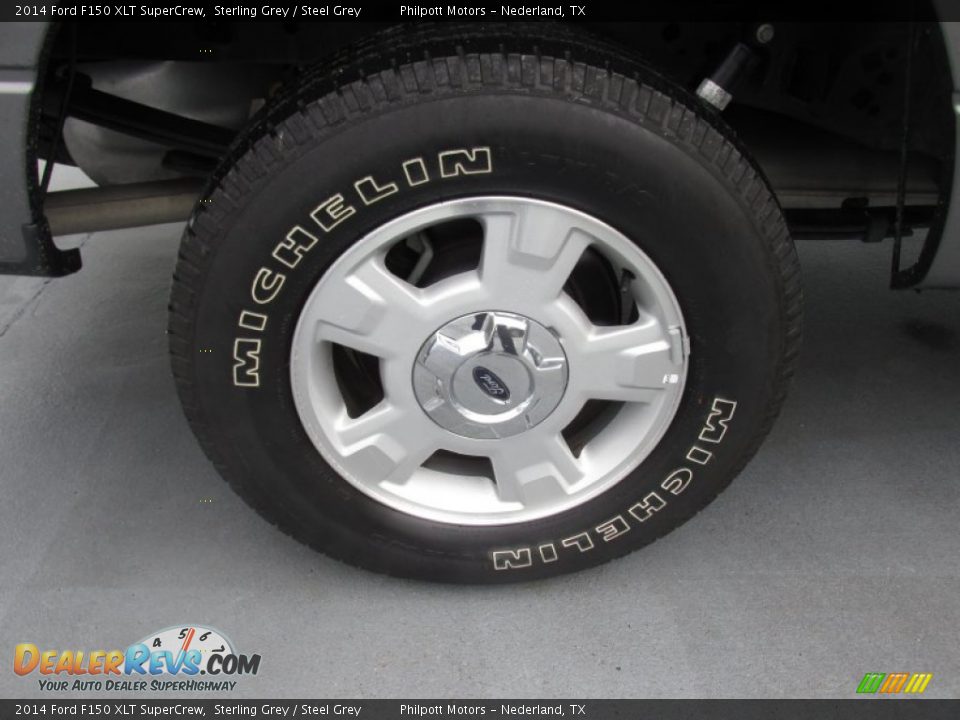 2014 Ford F150 XLT SuperCrew Sterling Grey / Steel Grey Photo #18