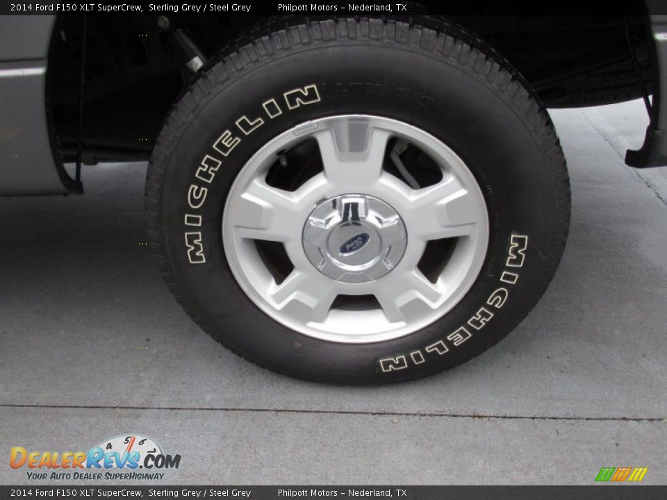 2014 Ford F150 XLT SuperCrew Sterling Grey / Steel Grey Photo #21