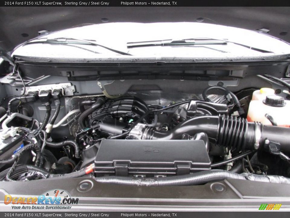 2014 Ford F150 XLT SuperCrew Sterling Grey / Steel Grey Photo #23