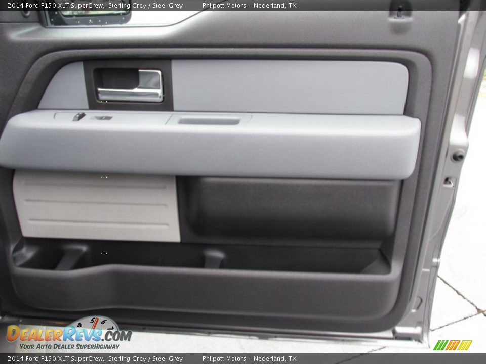 2014 Ford F150 XLT SuperCrew Sterling Grey / Steel Grey Photo #25