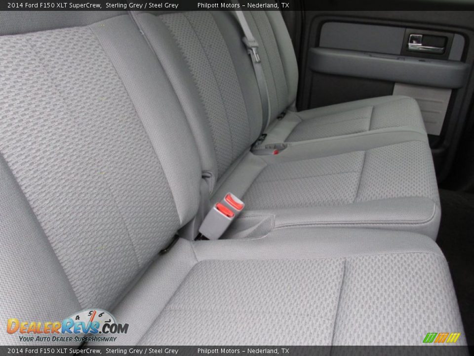 2014 Ford F150 XLT SuperCrew Sterling Grey / Steel Grey Photo #29
