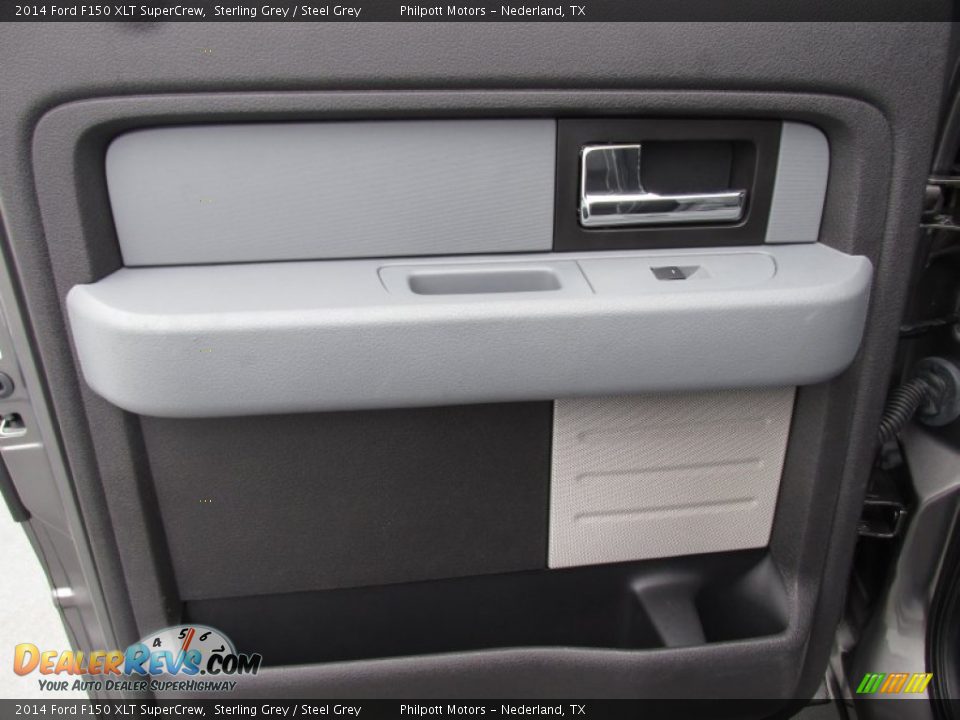 2014 Ford F150 XLT SuperCrew Sterling Grey / Steel Grey Photo #30