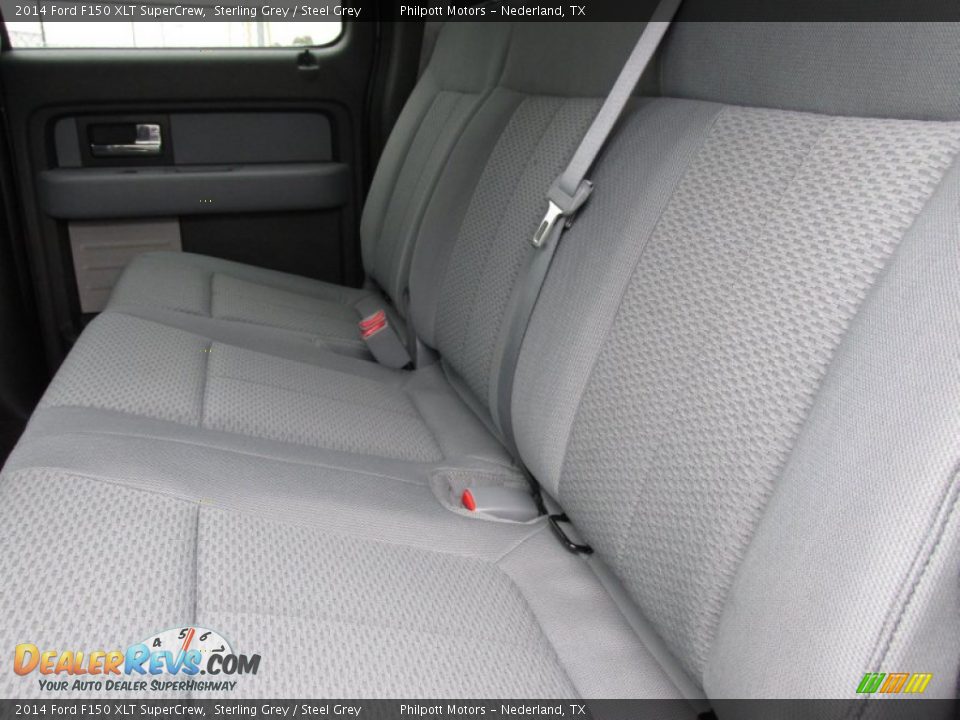 2014 Ford F150 XLT SuperCrew Sterling Grey / Steel Grey Photo #31