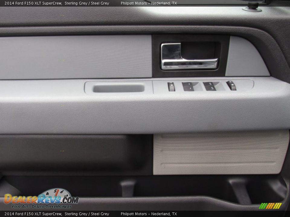 2014 Ford F150 XLT SuperCrew Sterling Grey / Steel Grey Photo #33