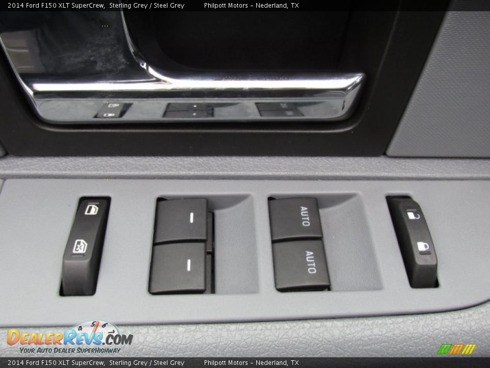 2014 Ford F150 XLT SuperCrew Sterling Grey / Steel Grey Photo #34