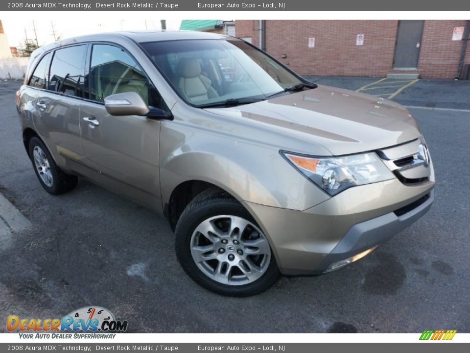 2008 Acura MDX Technology Desert Rock Metallic / Taupe Photo #2