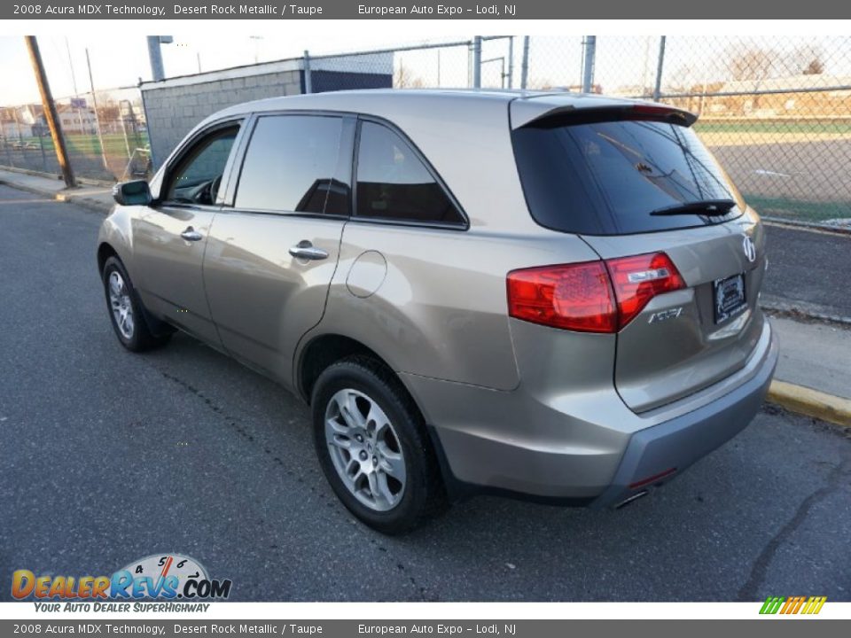 2008 Acura MDX Technology Desert Rock Metallic / Taupe Photo #3