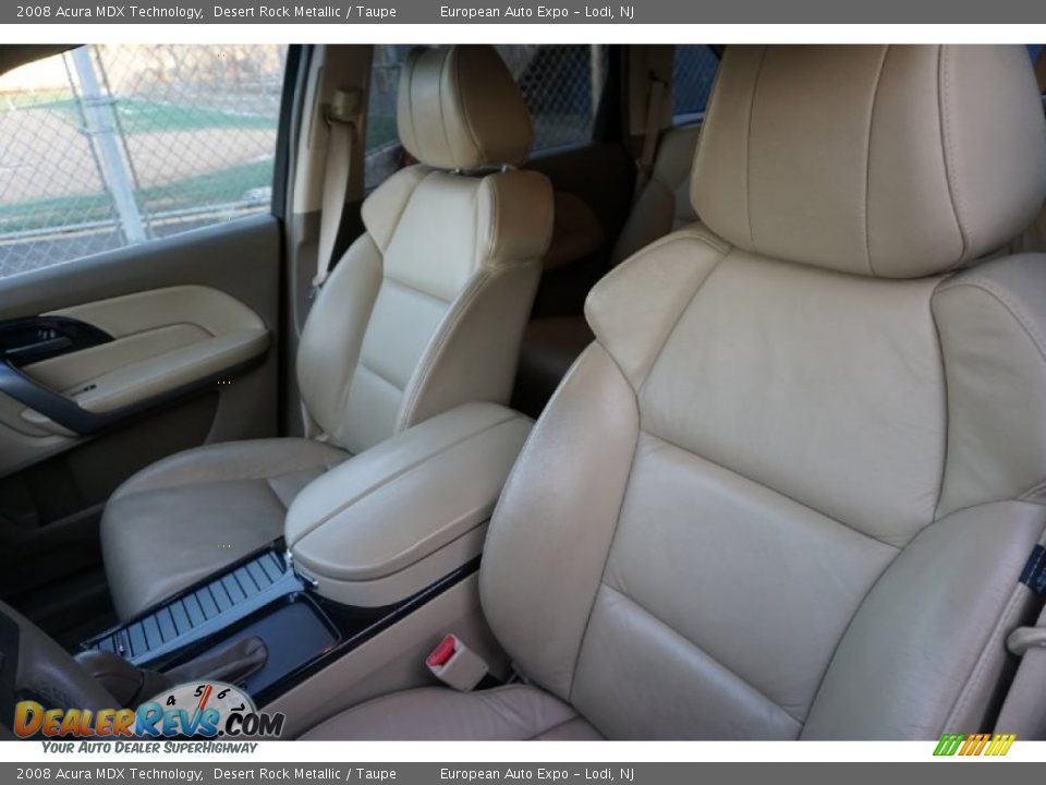 2008 Acura MDX Technology Desert Rock Metallic / Taupe Photo #6