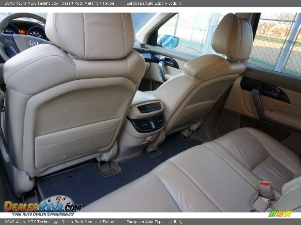 2008 Acura MDX Technology Desert Rock Metallic / Taupe Photo #7