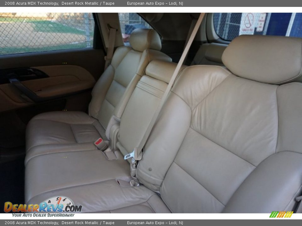2008 Acura MDX Technology Desert Rock Metallic / Taupe Photo #8