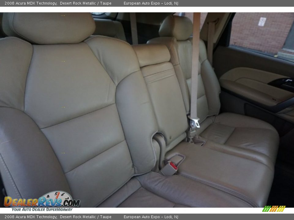 2008 Acura MDX Technology Desert Rock Metallic / Taupe Photo #10