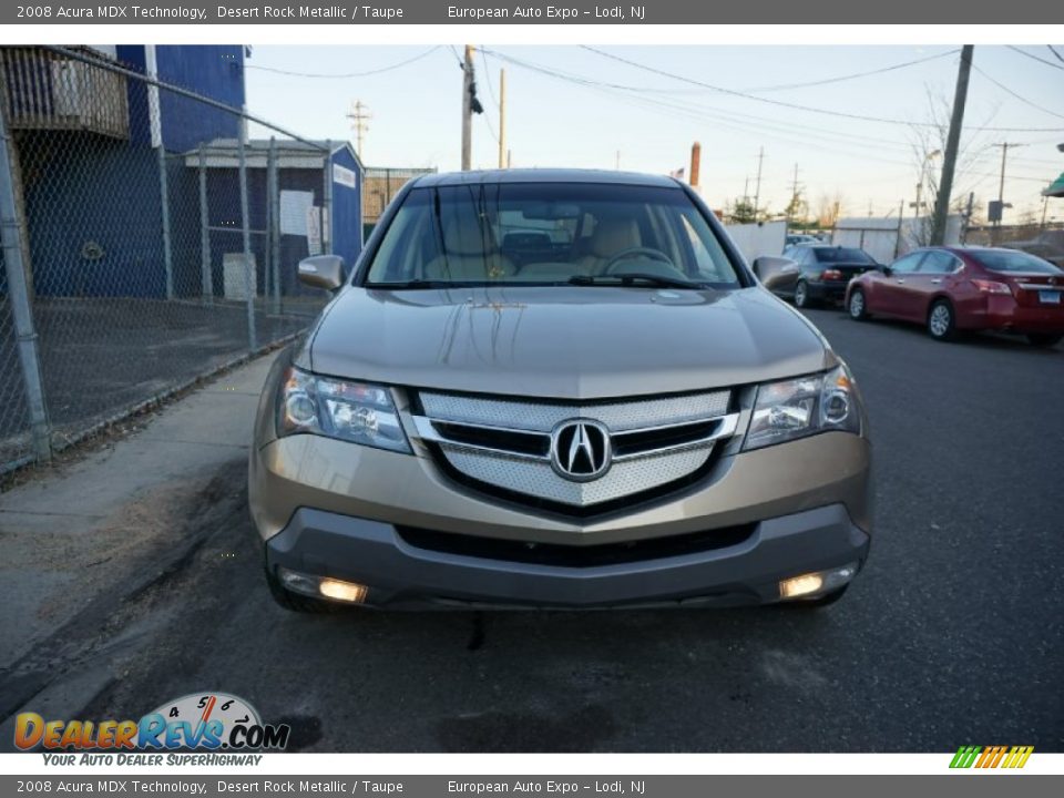 2008 Acura MDX Technology Desert Rock Metallic / Taupe Photo #13