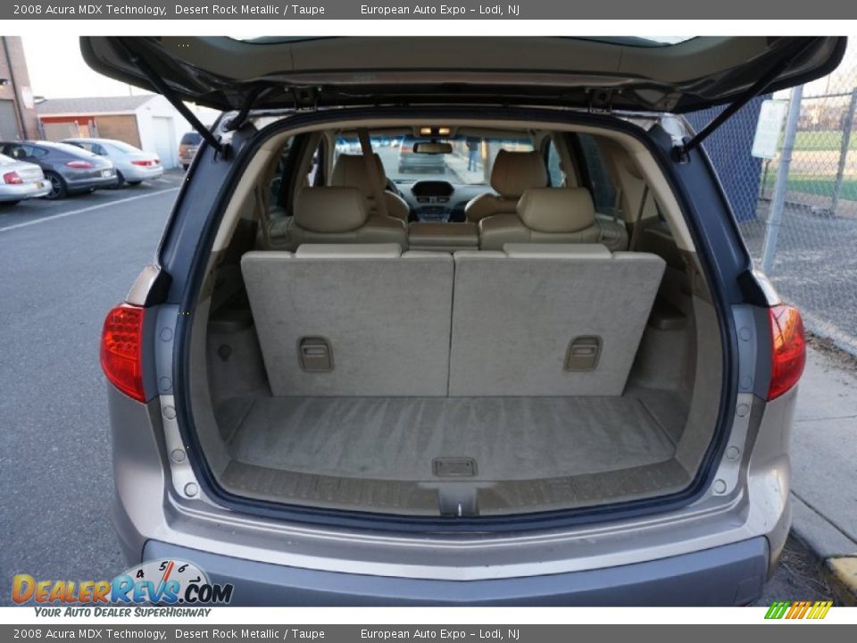 2008 Acura MDX Technology Desert Rock Metallic / Taupe Photo #16