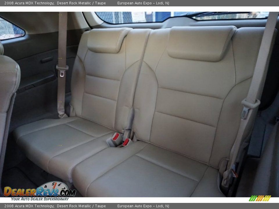 2008 Acura MDX Technology Desert Rock Metallic / Taupe Photo #17