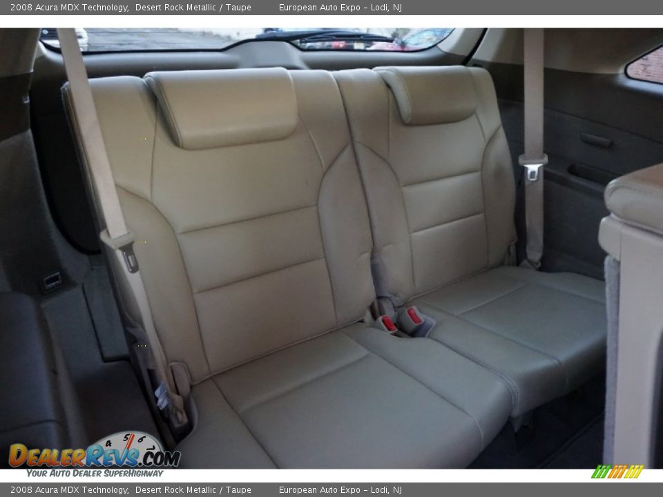 2008 Acura MDX Technology Desert Rock Metallic / Taupe Photo #18