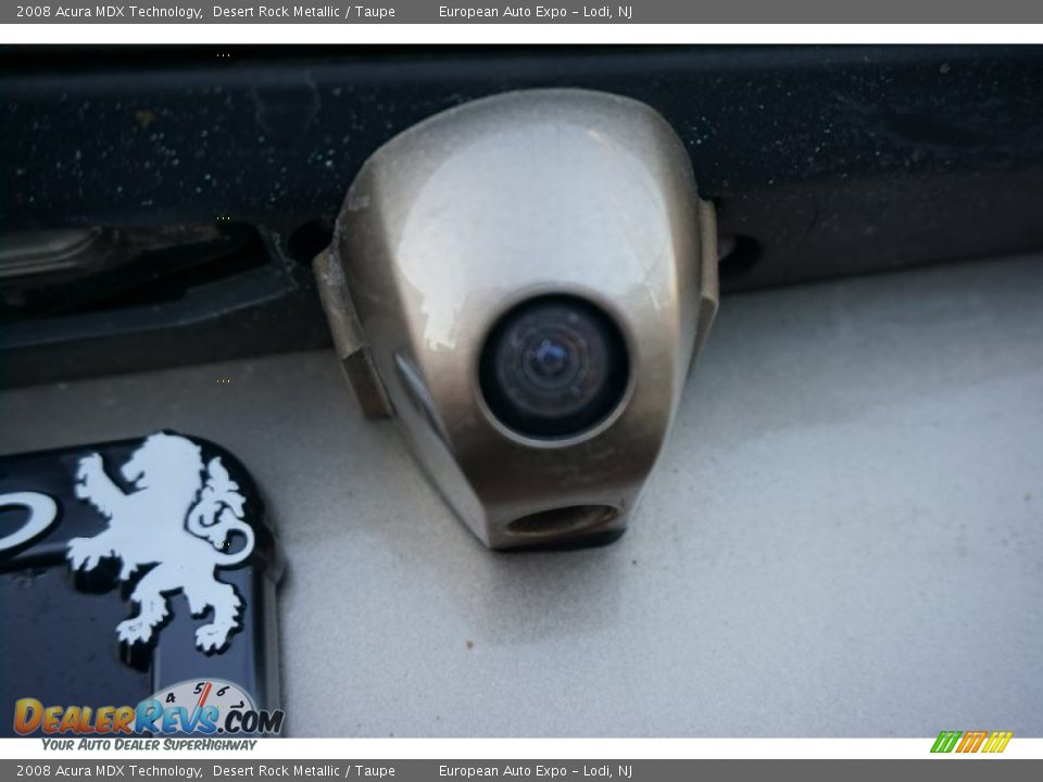 2008 Acura MDX Technology Desert Rock Metallic / Taupe Photo #19